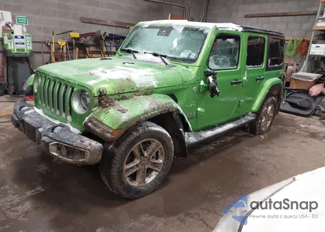 2019 Jeep Wrangler Unlimited Sahara 4X4 из США, поврежденный, VIN 1C4HJXEG5KW548199